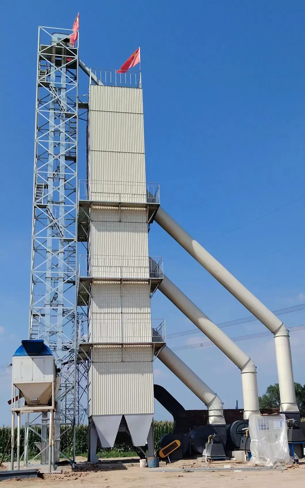 5xh-200ton Grain Corn Paddy Wheat Maize Dryer Drying Machine